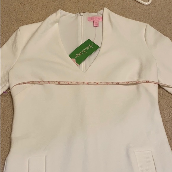 Lilly Pulitzer Charlena Deep V-Neck Shift Dress XS - Picture 12 of 16